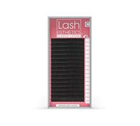Lash Esthetics® Classic 1:1 Individual Eyelash Extensions | C Curl | 0.15mm 0.20mm 0.25mm | Soft & Silky False Eyelashes | Pro Individual Lash | 16 Lines Mixed Tray