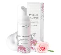 Lash Extension Cleanser, 60ml Gentle Lash Shampoo Foam, for Safe Eyelash and Brow Cleaning Makeup Remover for Extension Care and Eye Hygiene Beauty Care for Salon Home Date Occasion Use