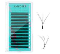 Lash Extensions Cashmere Volume Lash Extensions,6DW Premade Eyelashes Rapid Blooming Volume Eyelash Extension Mixed Tray/Single Length C D Curl for Lash Technicians(11mm)
