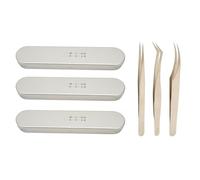Lash Extensions Tweezers High Precise Stainless Steel Fine Tip Extension Applicator High Hardness for Beauty Salons