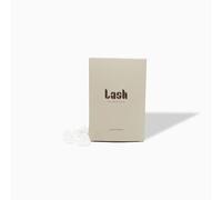Lash FB Disposable Glue Rings for Lash Extensions, White, Heart Shaped with Dual Well and Cut Out Sides, 200 Pack