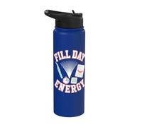 Lash Fill Day Energy Artist Stainless Steel Insulated Water Bottle