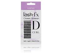 Lash FX D Curl Russian Volume 0.07 x 11 mm Lightweight False Lashes - 1 count