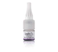 Lash FX Extra Fast Drying Strong Hold Eyelash Glue - 2-3 Seconds Drying Time Strong Bond Extra Black Adhesive for Lash Treatment, Perfect for Russian Lashes, Vegan Friendly Eyelash Extensions Glue