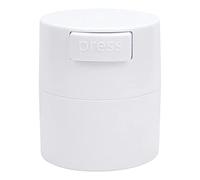 Lash Glue Container keeps your Eyelash Extension Adhesive Lash Lift Adhesive Nail Adhesive fresh Sealed Vacuum Container Tutu Lash (1 x White Container)