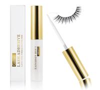 Lash Glue for Eyelash Clusters, False Eyelashes Gule Strip Eye Lash Glue for DIY Lash Extensions Super Strong Hold, Waterproof, Long Lasting Eyelash Adhesive for Lash Cluster Fast Drying Clear