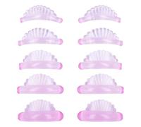 Lash Lift - 5 Pair Reusable Silicone Eyelash Curling Rods & Separator Tools | Self-Adhesive No Glue Lash Lift Pads For Perming, Lifting, Curling At Home & Salon Use With Storage Box