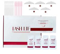 Lash Lift and Black Kit, Eyelash Perm and Black Kit, Professional Eyelash & Eyebrow Lift and Color Set, Quick Lifting & Voluminous Coloring for Lash Lifting, Easy to Use & Lasting Curl at Home