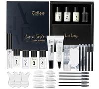 Lash Lift and Tint Kit Black, Brow Lamination Kit Black Eyelash & Eyebrow Set Eyelash Perm Set With Detail Instruction and Complete Tools Easy For Beginner Achieve Salon-Quality at Home