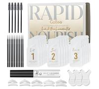 Lash Lift Kit Brow Lamination Kit, 2-In-1 New Pro Version, Instant DIY Eyelash Perm Kit for Fuller Brows, Brow Perm Kit, Easy to Use at Home and Salon Lasting for 8 Weeks