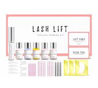 Lash Lift Kit Professional - Eyelash Lift & Perm Kit with Upgraded Glue, Semi Permanent Lash Curling Kit for Salon & Home Use, Long Lasting 8-12 Weeks (White)