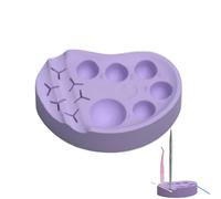 Lash Lift Lotion Palette - Reusable Makeup Palette,Easy to Clean Silicone Multifunction Tray Plate, Eyelash Perm and Eyebrow Lamination Tool for Cosmetics