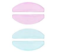 Lash Lift Pads, Lash Lift Shields Flat for Softening Eyelashes, Self Adhesive and Ultra Thin, Only for Eyelashes Perming Step 1, Multiple Uses as Eye Patches or Lash Ribbon for Salon, Reusable