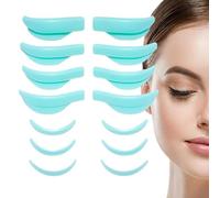 Lash Lift Rods - Silicone Eyelash Curler | 7 Pairs Perm Pads Set, Professional Makeup Tool for Eyelash Extension Lifting Styling Curling Beauty Salon Home Cosmetic Use