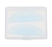 Lash Lift Rods Silicone Eyelash Perming Curler Glitter Soft Pads Shields with Storage Box Blue for Home and Salon (S)