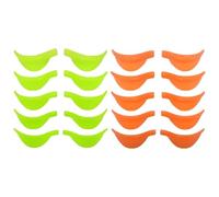 Lash Lift Shields, 10pcs Silicone Lift Pads for Eyelash Perm, XS/S/M/L/XL 5 Size Reusable Soft Lash Lifting Rods (Orange)…