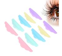 Lash Lift Shields Pads, 10PCS Silicone Lash Curling Rods, Reusable Eyelash Perming Curler Pads for Eyelash Lifting & Extensions