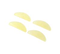 Lash Lift Shields - Washable and Reusable Korean Super Sticky Flat Pads for Eyelash Perm, No.1 Lash Lift Softening Shields for Women Beauty, Pink (2 Pairs Yellow)