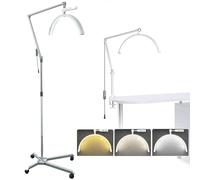 Lash Light with Adjustable Brightness and Phone Holder - 2 in 1 Upgraded Floor Lamp for Eyelash Extensions, Beauty, Tattoo, and Nail Tech