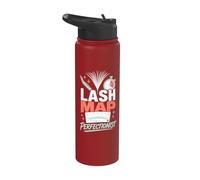 Lash Map Perfectionist Stylist Stainless Steel Insulated Water Bottle