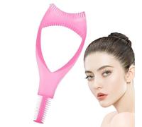 Lash Mascara Guard - PP Compact Applicator Comb, Precision Eye Makeup Tool | Perfect for Eyelid Shaping, Natural Makeup, Beauty Routine, Home Salon, Travel Use, Cosmetic Accessory, Styling