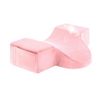 Lash Pillow - Contoured Cervical Cushion, Lightweight Salon Comfort Pillow, Beauty Headrest | Specializeds Neck Pad with Storage Pockets for Lash Artists, Eyelash Extension and Daily Client Care