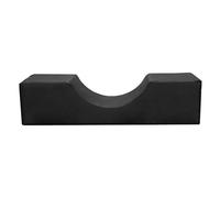 Lash Pillow, Eyelash Extension Pillow, Beauty Salon Neck Support for Professional or Home Use, 19.69x7.87x5.12 inches, PU Leather, High-Resilience Elastic Cotton