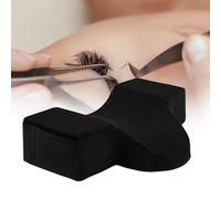 Lash Pillow For Women, Eyelash Grafting Pillow For Neck, Grafting Pillows With Pockets, 50x20x12cm, Ergonomic Curve Beauty Extensions For Home Spa Center.