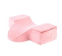 Lash Pillow - Memory Foam Cervical Neck Cushion, Ergonomic Lash Extension Support | Beauty Salon Grafting Bed Accessory with Pockets for Back Head Shoulder Comfort Supplies Client Relaxation