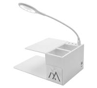 Lash Pillows for Eyelash Extensions, Lash Station with Storage Drawer & Adjustable Blue LED Light, Acrylic Extension Pillow for Professional & Home Use Pillows for Eyelash Extensions, Pi