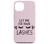 Lash Queen Quote Let Me Fix Your Lashes Case for iPhone 13