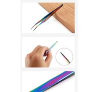 Lash Tech Tweezers 4 Pack Gold