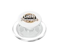 Lash Therapist Eyelash Tech Lash Artist Leopard Lash PopSockets PopGrip for MagSafe