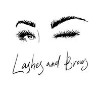 Lashes and Brows Vinyl Wall Deca Beauty Salon Decoration Beautiful Girl Eyes Wink Wall Spa Salon Wall Decor Small - 42x53cm