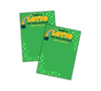 Lashicorn Thanks A Lotto for Your Referral St. Patrick’s Day Cards 30pk 5x7” Scratch-Off Holder Pop By Promotional Mailers Small Business Client Thank You Cards Realtor Marketing