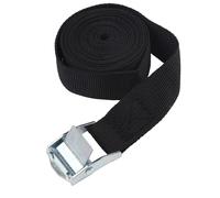 Lashing Strap 25mm x 2m Cam Buckle Quick Release Tie Down Cargo Luggage | The quick-release cam buckle strap offers a secure and reliable way to your cargo during transport.