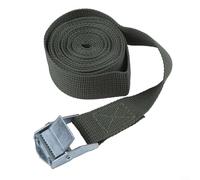 Lashing Strap with Buckle, 2M Nylon Quick Release for Cargo Tie Down Luggage Bag, Ratchet Strap for Securing Cargo Transport(Green)