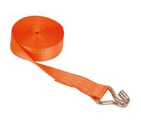 Lashing strap without ratchet with pointed hook Kerbl