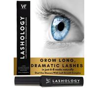 Lashology Eyelash Growth Mascara (Black), Upgrade Your Lash Growth Serum, Thicker, Stronger, Fuller and Longer Looking Lashes - No1 Eyelash Treatments