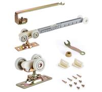 Lashow Pocket Door Commercial Grade Hanger Fits Johnson 1060 Soft Close Kit, Single Direction Soft Close Operation, 1" Nylon Ball Bearing. 1" Thick Doors, 200lbs Capacity