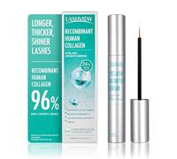 LASHVIEW Eyelash Growth Serum (0.17fl.oz / 5ml) - Premium Lash Enhancer for Longer, Thicker, Fuller Lashes - Strengthens & Conditions Lashes - Safe & Effective Formula for Visible Results in 2 Weeks