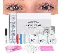 LASHVIEW Lash Lift Kit,Lash Lift,Professional Eyelash Perm Kit,Liquid Set,Semi-Permanent,Curling Perming,Wave Lift Extension Perm Set,10 Times