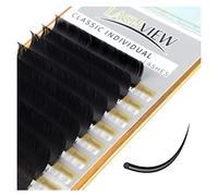LASHVIEW Premium Classic Lashes 0.15 Thickness 15mm - Semi Permanent Natural Application