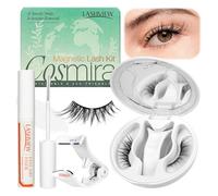 LASHVIEW Upgrade Soft Magnetic Eyelashes with Applicator, Reusable Soft Magnetic Lashes Natural Look, No Glue Needed,Comfort& Convenient Portable All-in-One Box (RCY26)