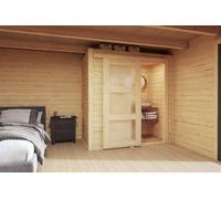 Lasita Maja Internal Room Kit S-Log Cabin, Wooden Garden Room, Timber Summerhouse, Home Office - H205 Cm