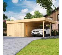 Lasita Maja Lasita Bahamas Garage - 6.6M X 4.5M - With Steel Framed Up And Over Garage Doors