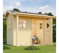Lasita Maja Pingo-Log Cabin, Wooden Garden Room, Timber Summerhouse, Home Office - L230 X W189.4 X H188.1 Cm