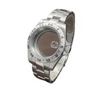 Lasitech 1pc 39.5mm Exp2 Nh35 Case Stainless Steel Sapphire Glass Replacement Part 28. Dial Fit Nh34 Nh36 Movement Watch(M S JD)