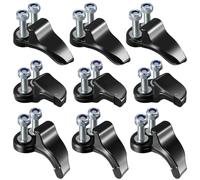 Lasnten Set of 9 Carbide High Speed Cutting Teeth Compatible with Power King Stump Grinder Model PK0803 Compatible with DK2 Stump Grinder Model OPG777