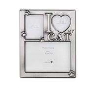 Lasody I Love My Cat Collage Picture Frame Meow Picture Frame Tabletop Frame for Cat -Cherish Every Memory